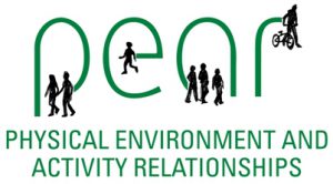 PEAR Project logo (Physical Environment and Activity Relationships)