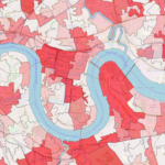 A screen grab from the Feat tool showing central London